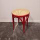 Tabouret craie rouge années 50