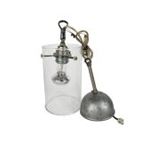 Dutch design - Pola International Amsterdam - hanging lamp - glass - metal
