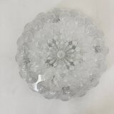 Mid-century design ceiling lamp flush mount , 1970s