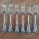 Set of 6 solid silver forks, 1st grade, Master Goldsmith Prudent Quit
