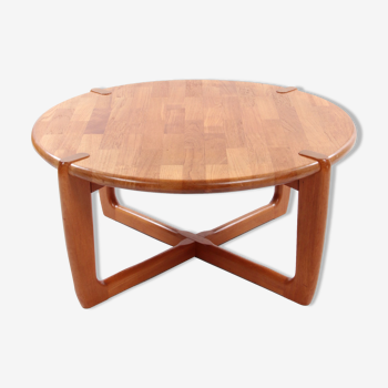 Danish design coffee table by Niels Bach, 1970s