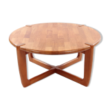 Danish design coffee table by Niels Bach, 1970s