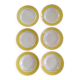 Lot assiette Gien modèle Lamartine