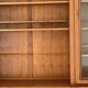 Large wooden library, large dressing room