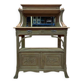 Low Art Nouveau oak sideboard
