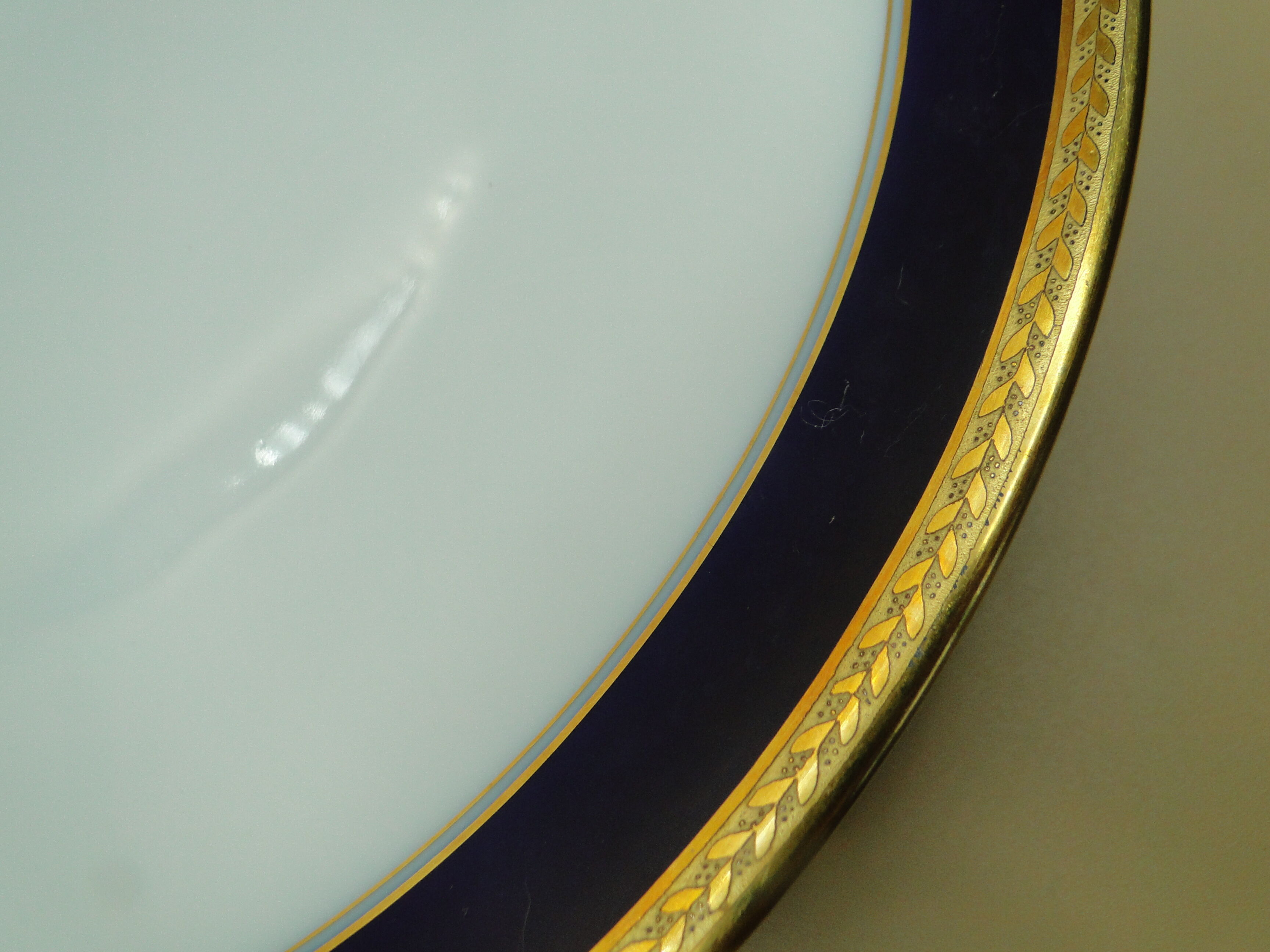 Lot 6 flat plates porcelain hutschenreuther selb bavaria