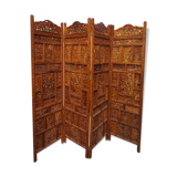 Original screen and authentic indian wooden hand carved