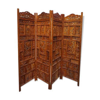 Original screen and authentic indian wooden hand carved