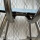 4 chaises en Formica bleu