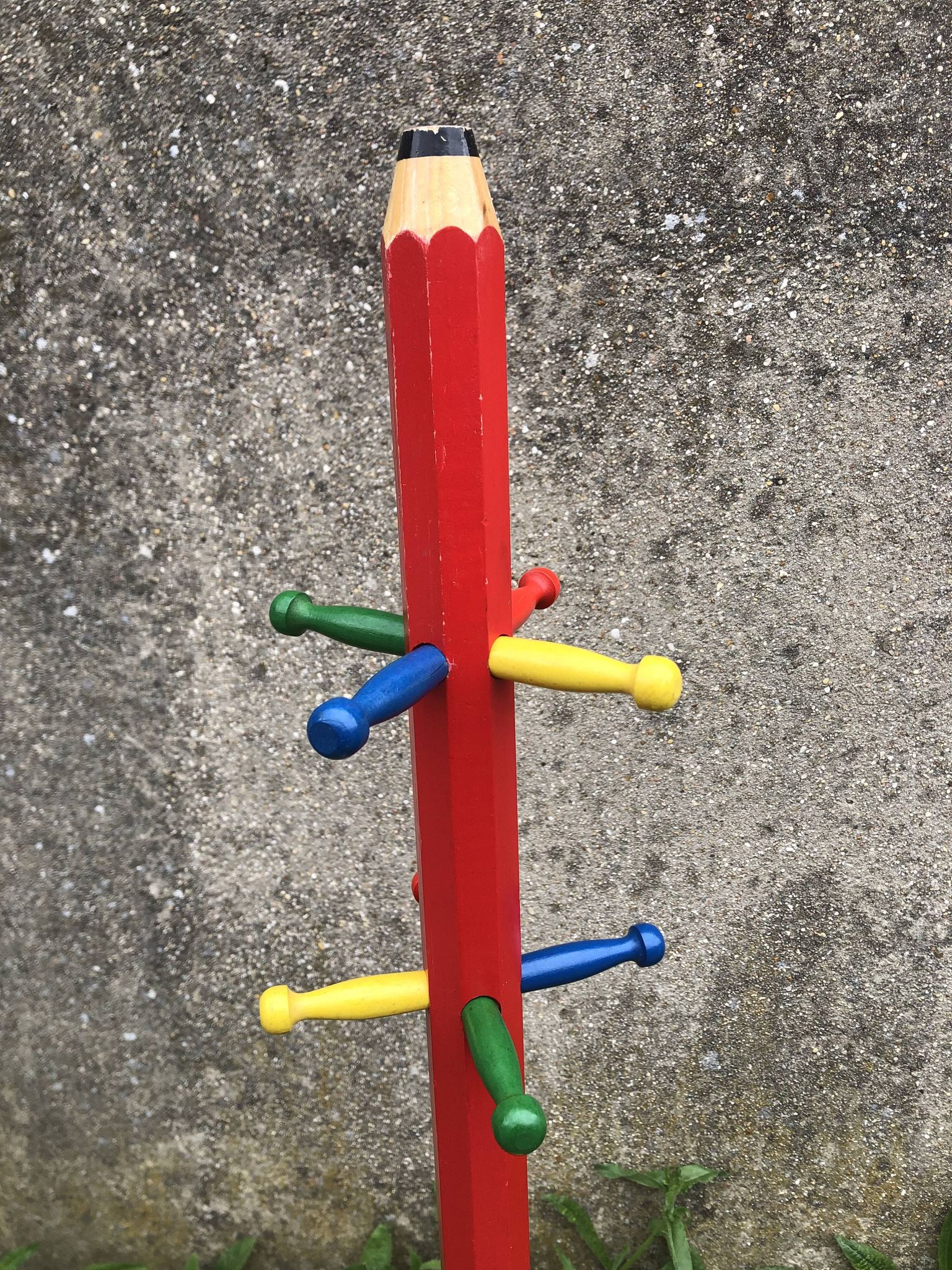 Pierre Sala standing coat rack for children 1970s