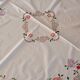 Embroidered tablecloth