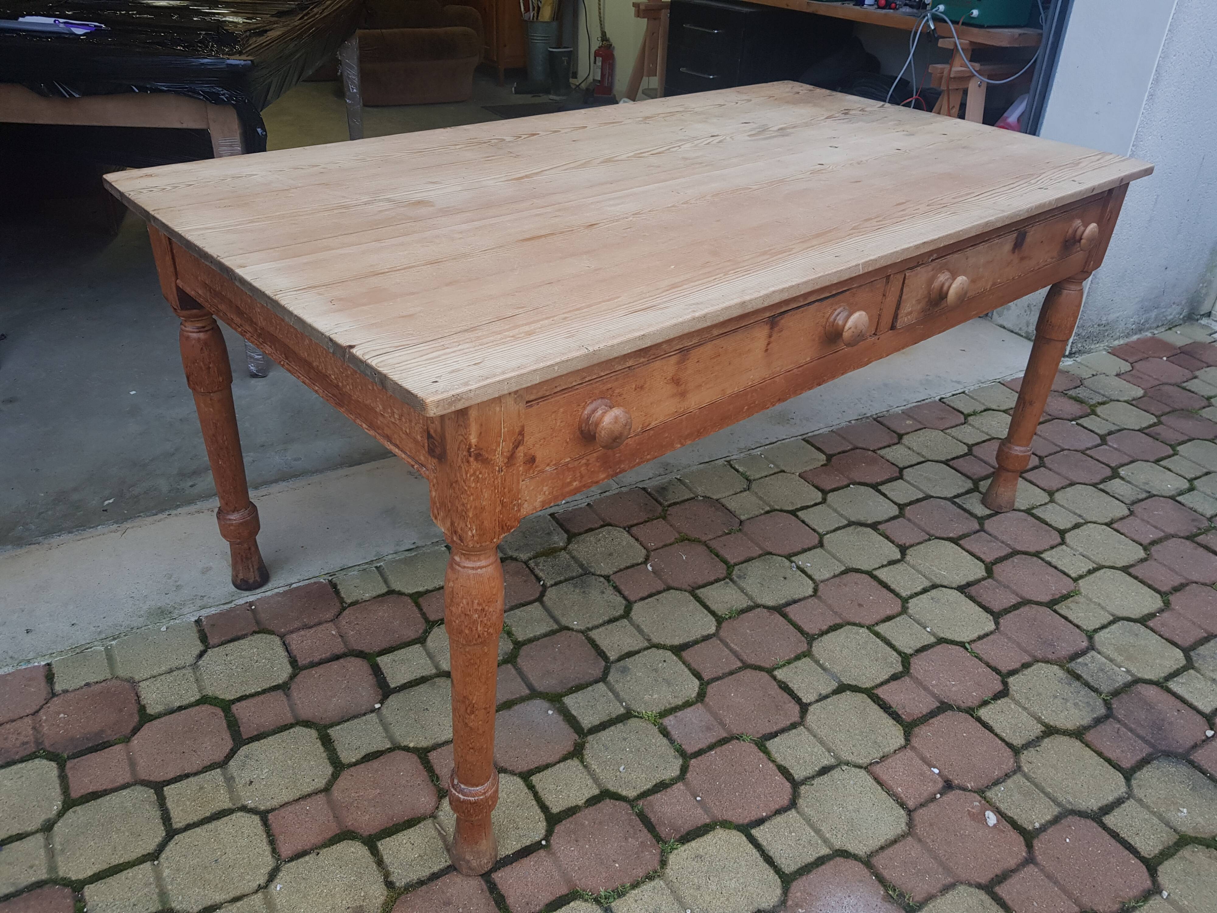 Old farm table