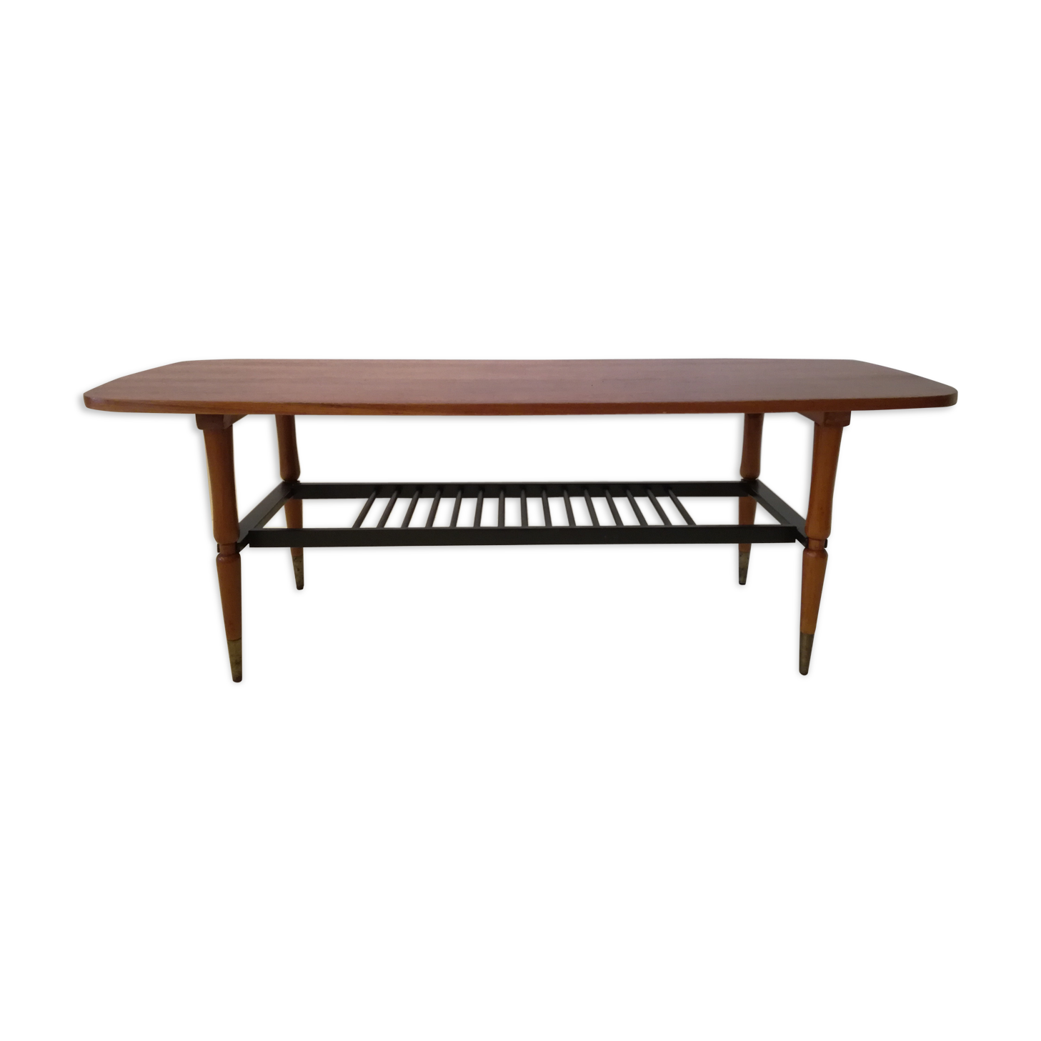 Vintage Scandinavian teak coffee table