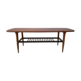 Vintage Scandinavian teak coffee table