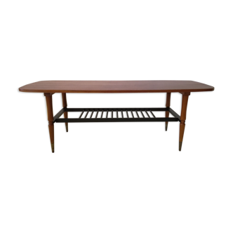 Vintage Scandinavian teak coffee table