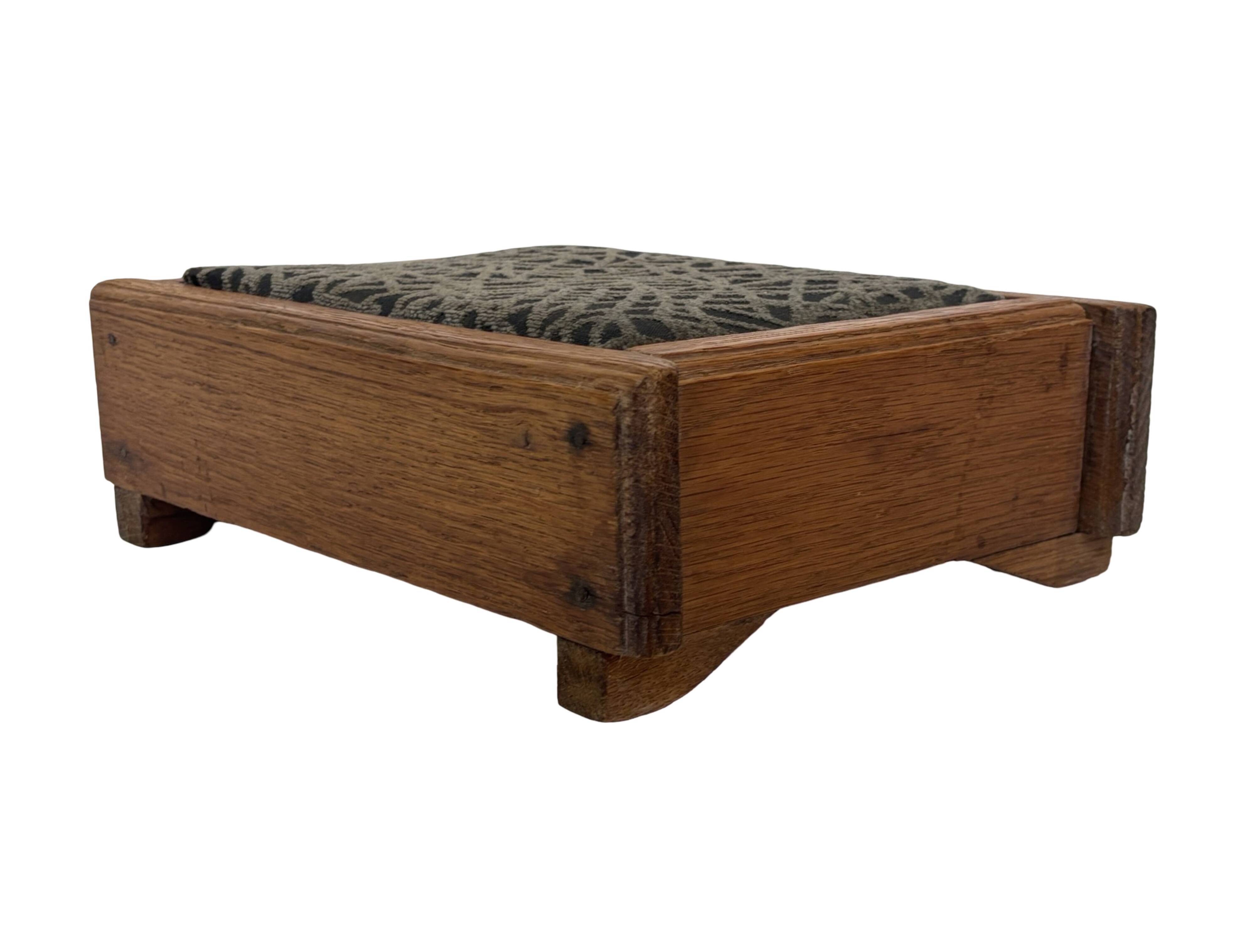 Art Deco footstool foot rest minimalist 30's design