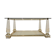 Extraordinary Lucite, Brass and Glass Obelisk Coffee table, 1970s