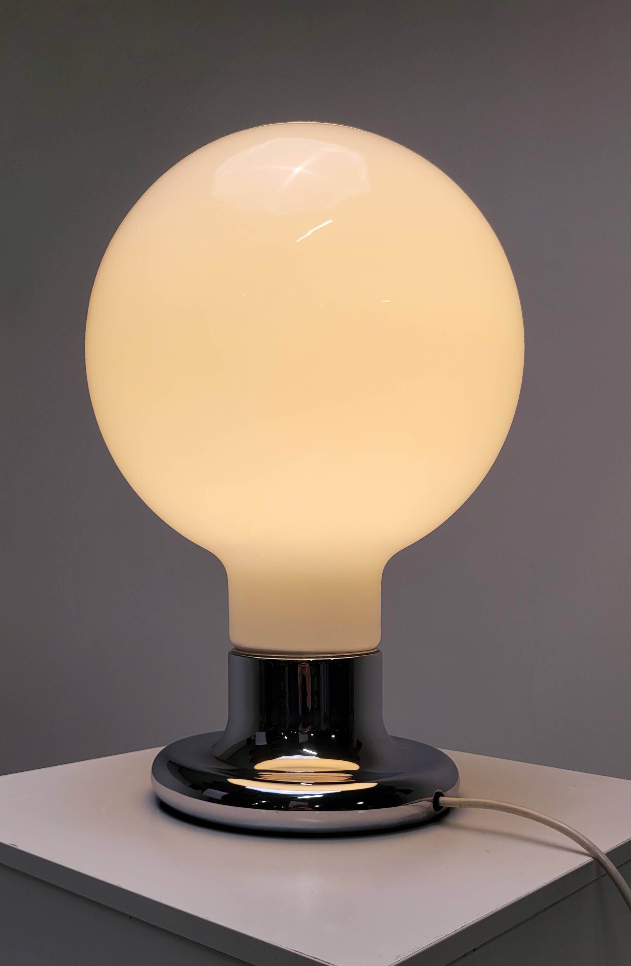 Glass Dome Table Lamp by Cosack Leuchten