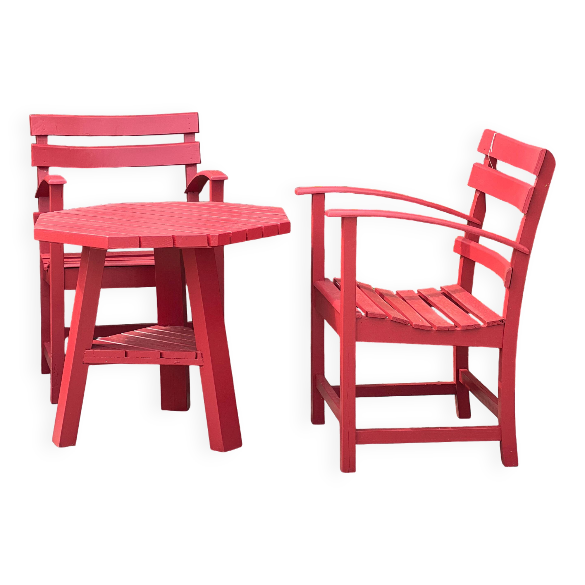 Basque garden armchair set