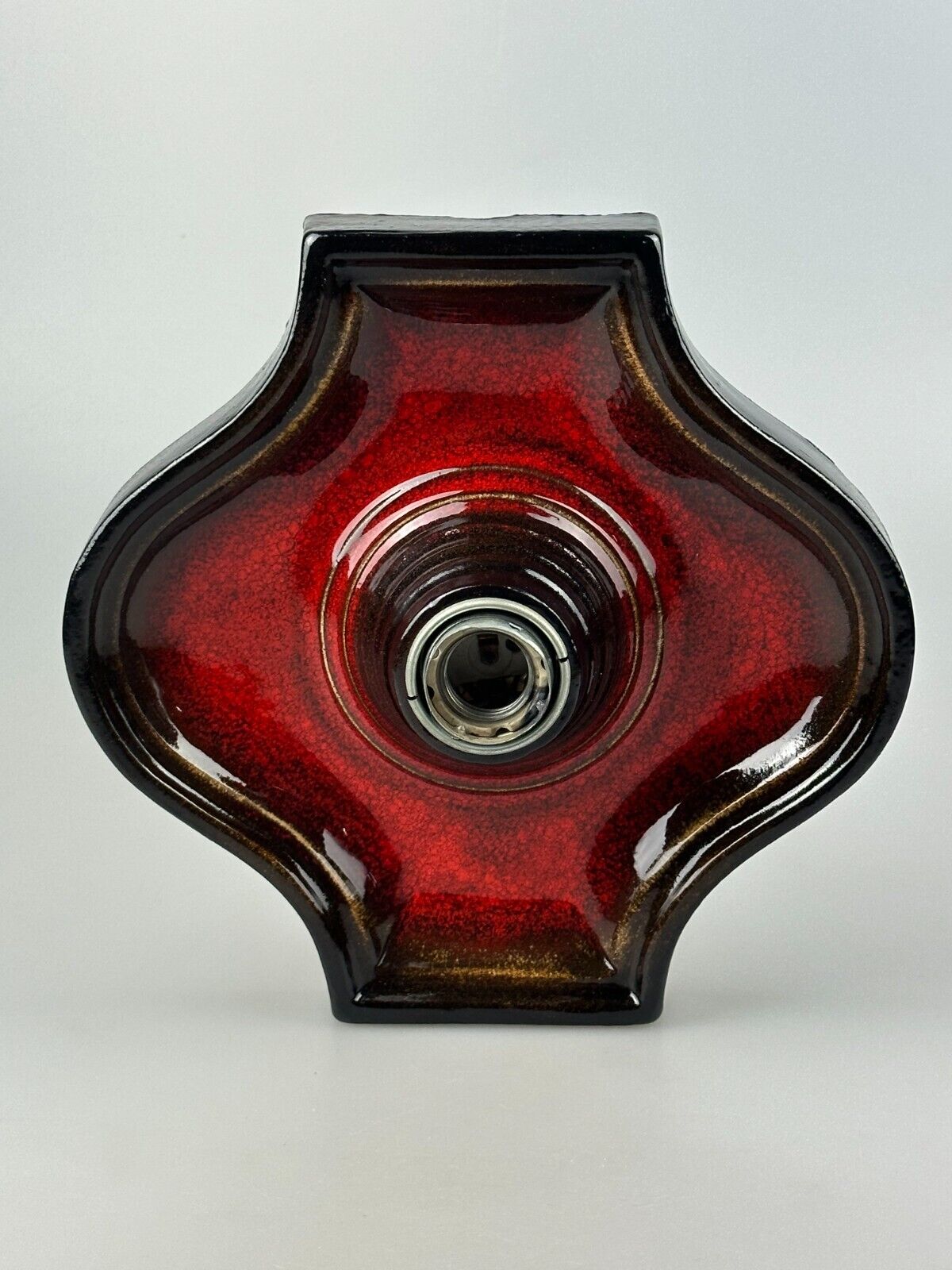 60s 70s Lamp Light Wall Lamp Ceramic Mid Century Space Age Design