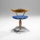 Chaise pivotante, Italie, années 1980