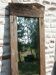 Reclaimed wood mirror 44x150