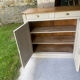 Linden buffet with patina except for the top 1920.