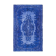 Hand-knotted contemporary oriental 1980s 174 cm x 273 cm blue carpet
