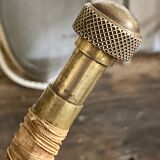 Old fencing mask set and its foil