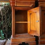 Solid cherry bedside tables