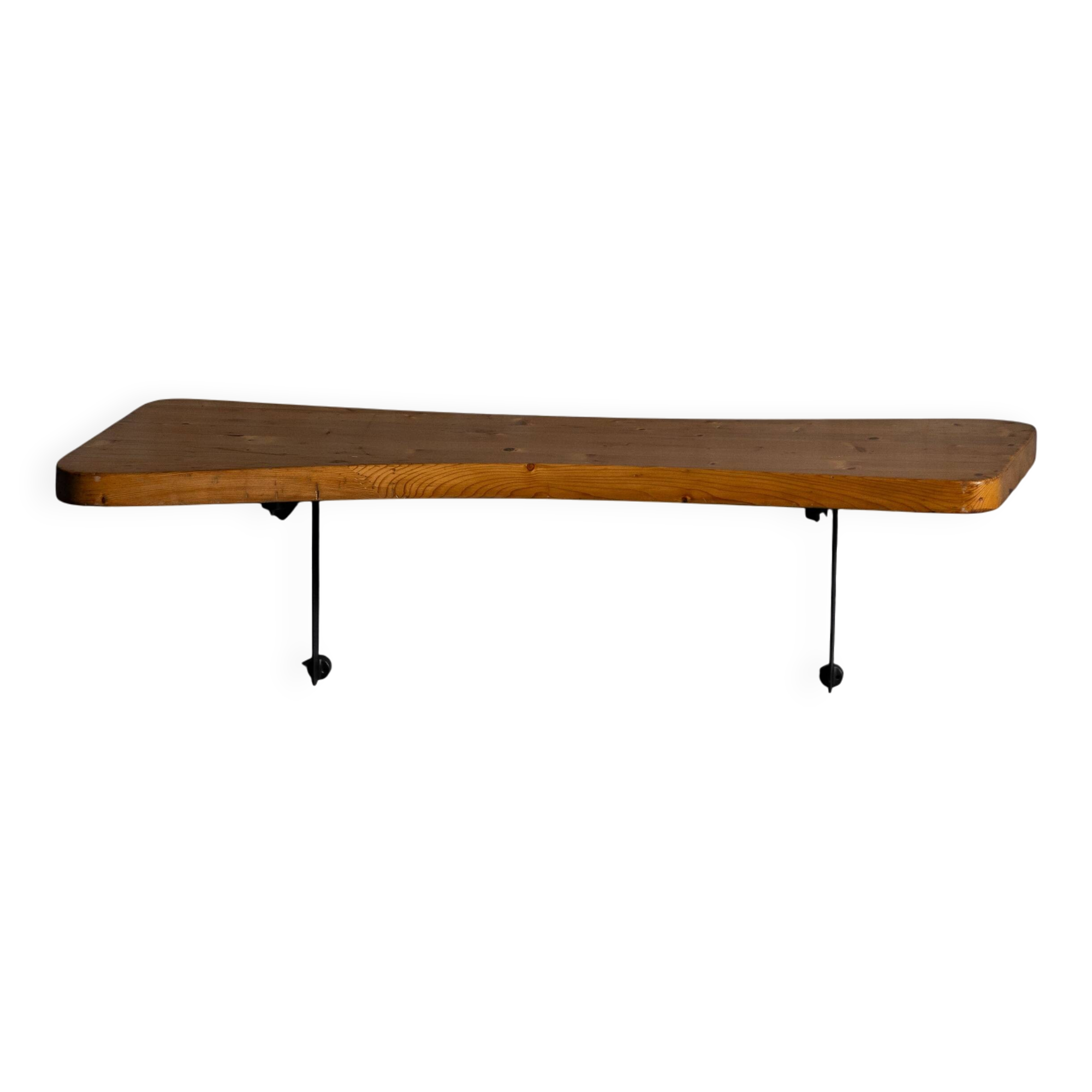 Wall-mounted console table by Charlotte Perriand, France, 1950s
