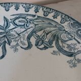 Dish Compotier iron earth Saint Amand