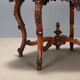 Small antique Louis-Philippe table in walnut, Italy, 19th century.