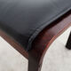 Leather footrest, Danish design, 1960s, production: Denmark