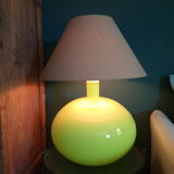 Lampe en verre coloré design Anne Nilsson