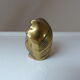 Miniature Owl Figure in Vintage Brass