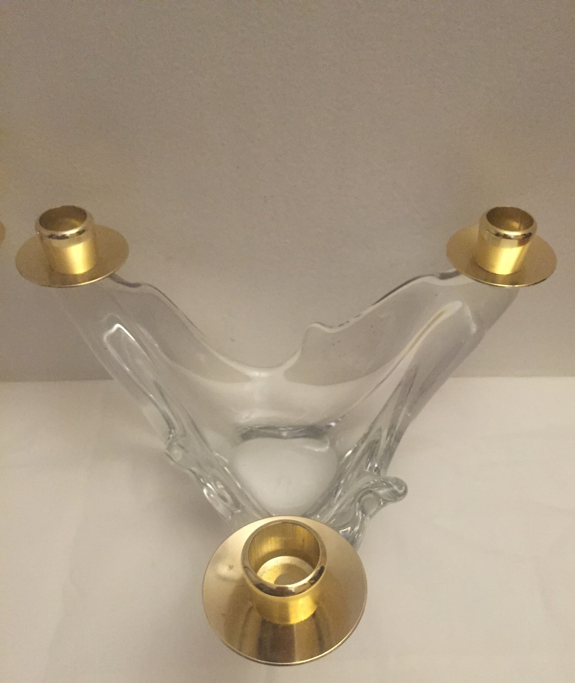 Pair of crystal chandeliers