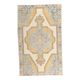 1970s Vintage Turkish Hand-Knotted Area Rug 134x221