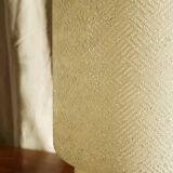 Hanging glass and wood 60's