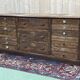 Oak store counter from the 1930s