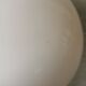 White ceramic hand wall lamp