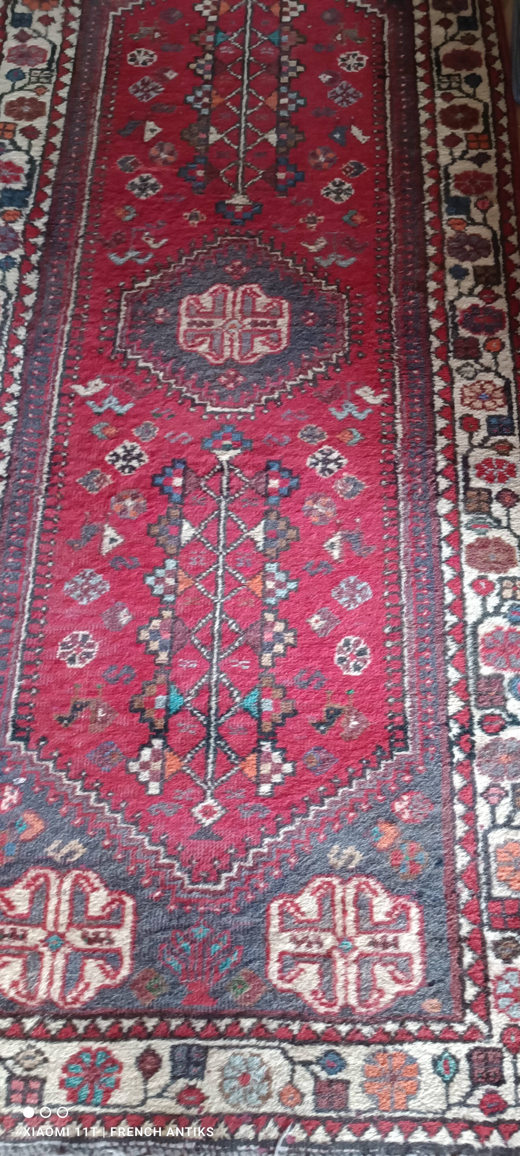 Hallway carpet, Persian carpet from the 1950s.