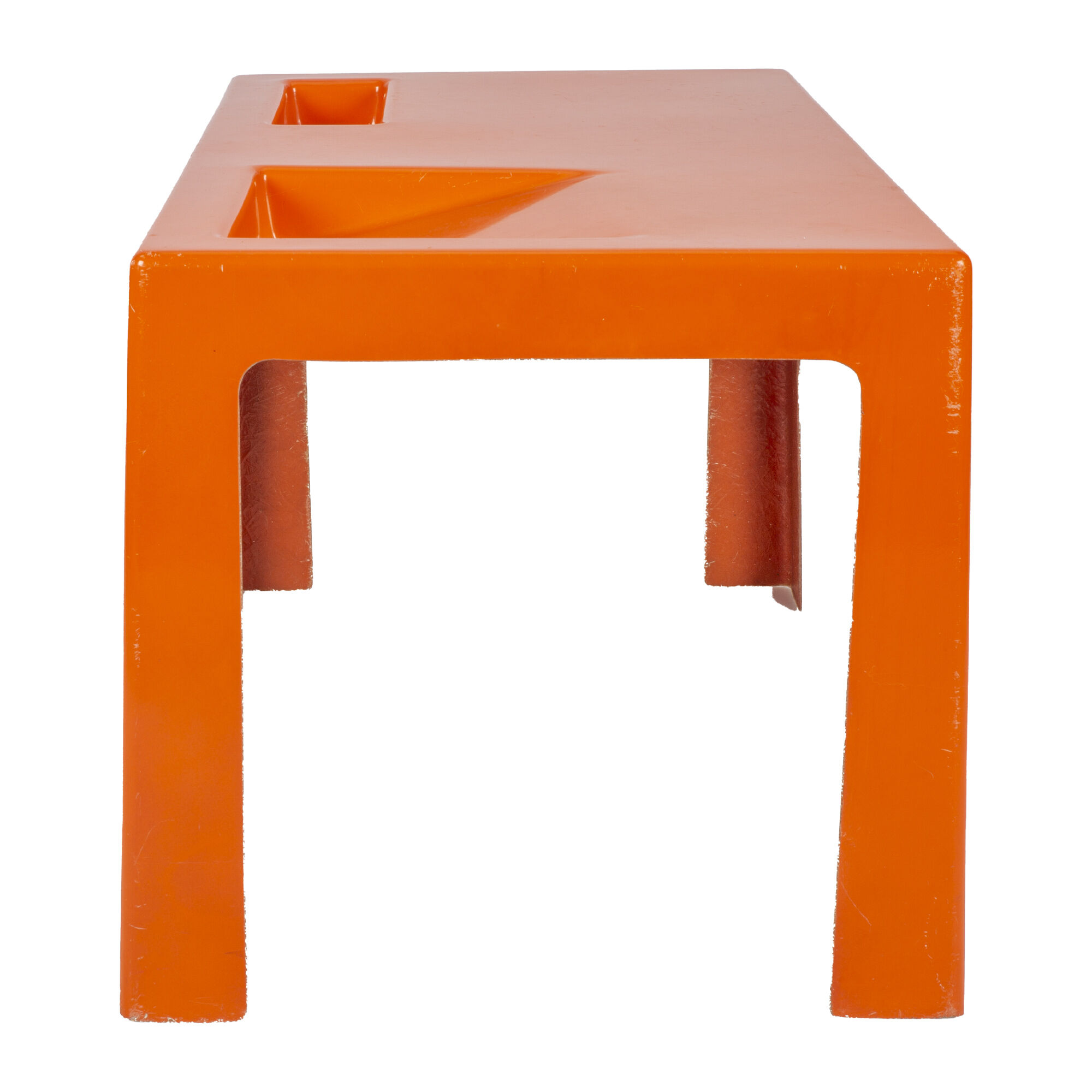 Orange Coffee Table