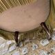 Fauteuil crapaud velours vert