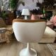 70s shell armchair
