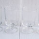 6 Old Luminarc Transparent Digestive Glasses