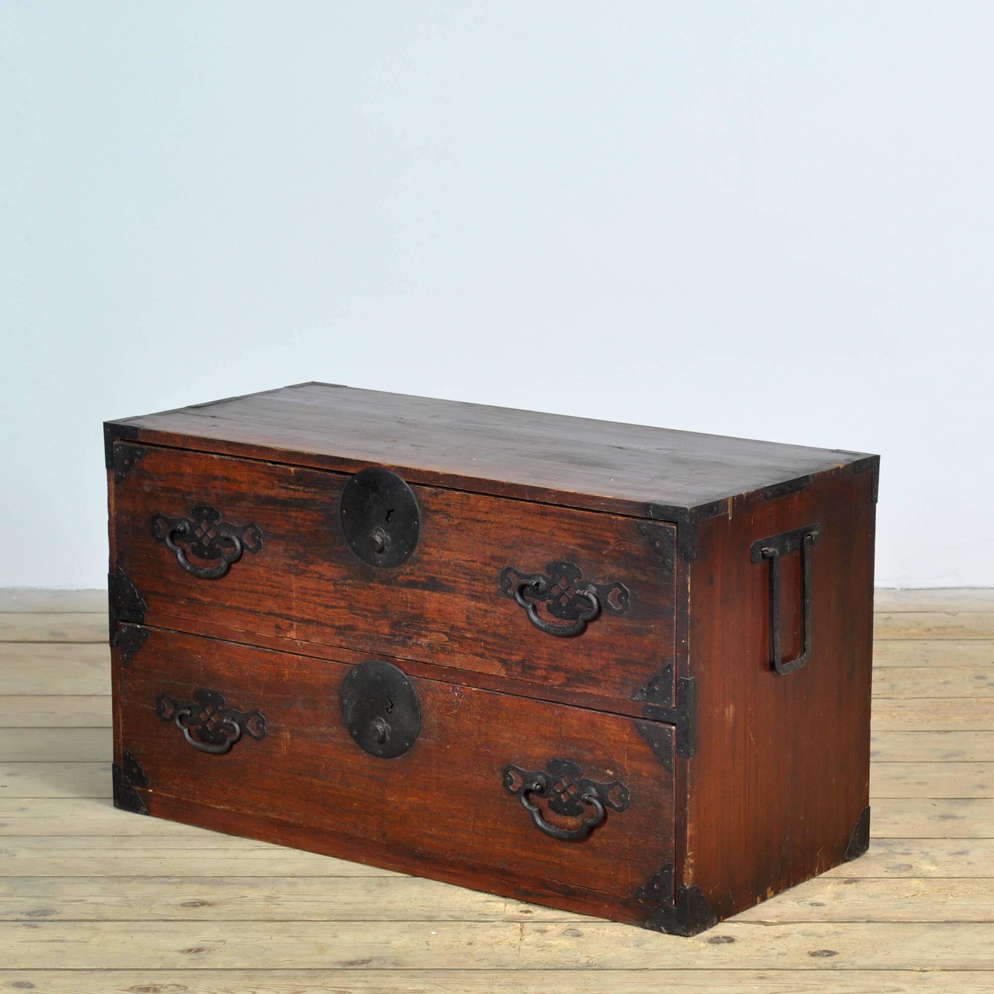 Japanese Tansu chest of drawers, circa 1870