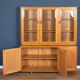 Vintage ercol elm windsor glazed display dresser sideboard model 803, 806