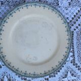Two mismatched old plates
