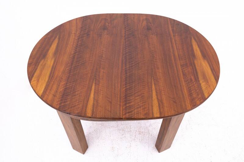 Art Deco table from the 1940s, Poland. After renovation.